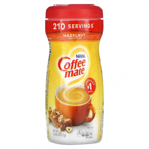 Coffee Mate, Coffee Creamer, фундук, 425,2 г (15 унций) #1