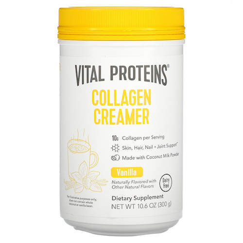 Vital Proteins, Коллагеновые сливки, ваниль, 300 г (10,6 унции) #1