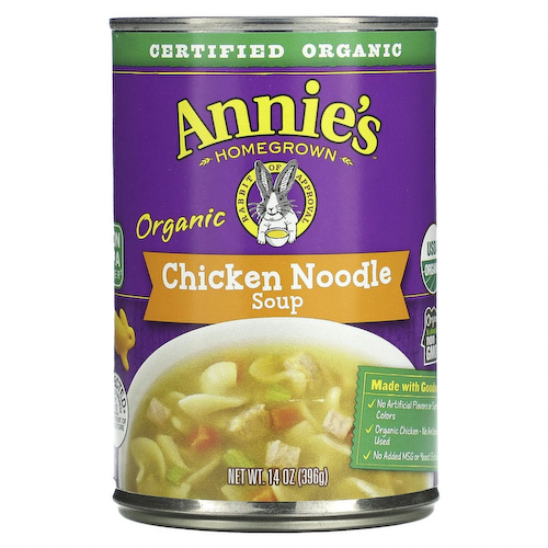 Annie's Homegrown, Органический куриный суп с лапшой, 396 г (14 унций) #1