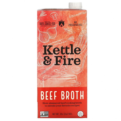 Kettle & Fire, Говяжий бульон, 907 г (32 унции) #1