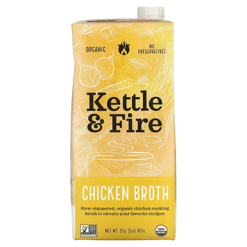 Kettle & Fire, Куриный бульон, 907 г (32 унции) #1