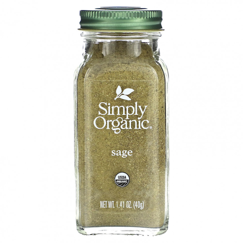 Simply Organic, Шалфей, молотый, 40 г (1,41 унции) #1