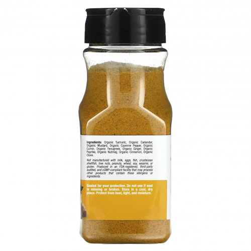 California Gold Nutrition, FOODS, органический порошок карри, 161 г (5,68 унции) #1