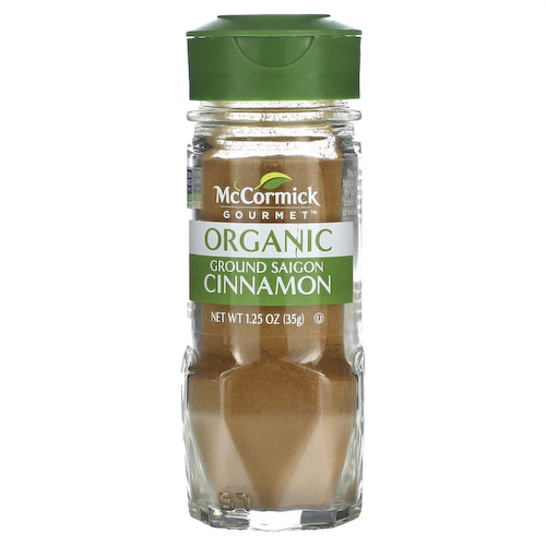 McCormick Gourmet, Organic, Молотая сайгонская корица, 1,25 унции (35 г) #1