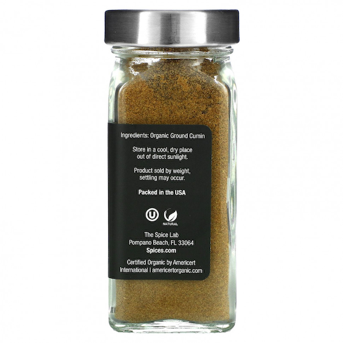 The Spice Lab, Органический молотый тмин, 53 г (1,9 унции) #1