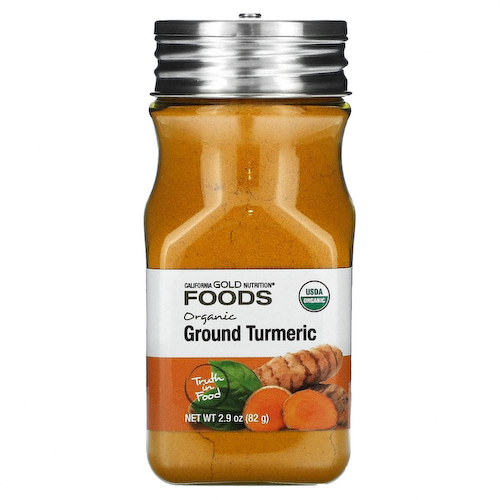 California Gold Nutrition, органическая куркума, 82 г (2,9 унции) #1