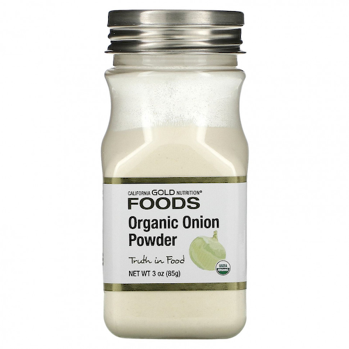 California Gold Nutrition, органический луковый порошок, 85 г (3 унции) #1