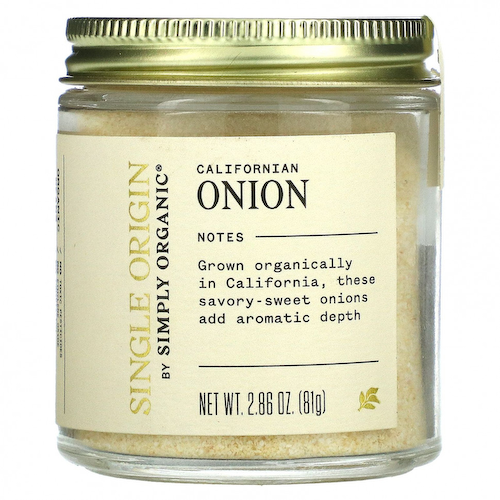 Simply Organic, Single Origin, калифорнийский лук, 81 г (2,86 унции) #1