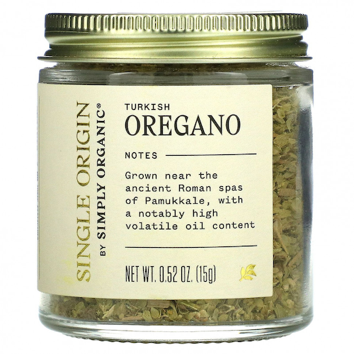 Simply Organic, Single Origin, турецкий орегано, 15 г (0,52 унции) #1