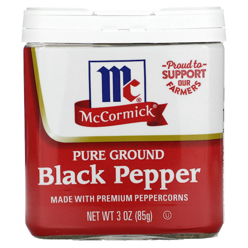 McCormick, Чистый молотый черный перец, 85 г (3 унции) #1