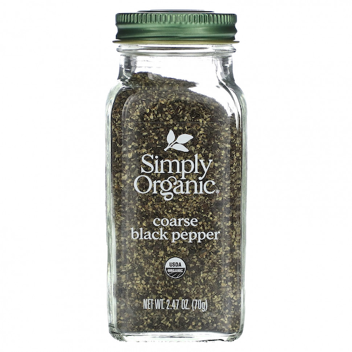 Simply Organic, Органический крупный черный перец, 70 г (2,47 унции) #1