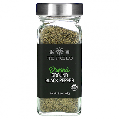 The Spice Lab, Органический молотый черный перец, 62 г (2,2 унции) #1