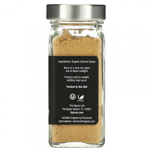 The Spice Lab, Органический молотый имбирь, 42 г (1,5 унции) #1