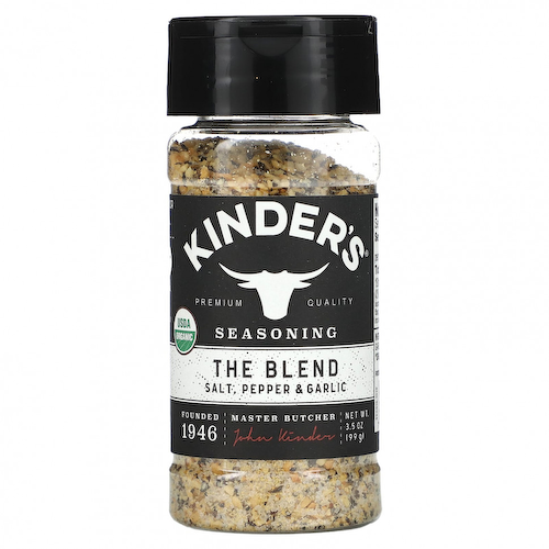 KINDER'S, Приправы, смесь соли, перца и чеснока, 99 г (3,5 унции) #1