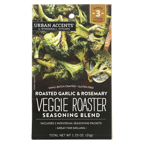 Urban Accents, Смесь приправ Veggie Roaster, обжаренный чеснок и розмарин, 35 г (1,25 унции) #1