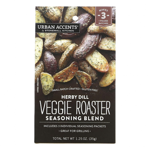 Urban Accents, Смесь приправ Veggie Roaster, травы и укроп, 35 г (1,25 унции) #1
