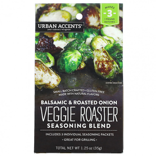 Urban Accents, Смесь приправ Veggie Roaster, бальзамический и жареный лук, 35 г (1,25 унции) #1