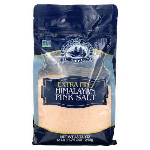 Drogheria & Alimentari, Розовая гималайская соль мелкого помола, 1240 г (43,74 унции) #1