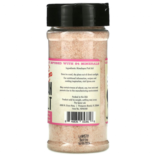 The Spice Lab, Розовая гималайская соль, мелкая порция, 255 г (9 унций) #1