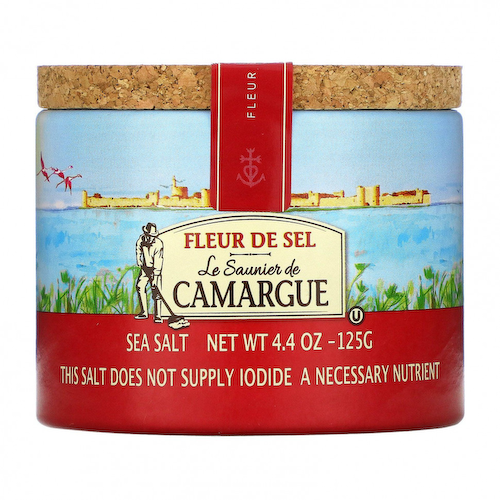 Le Saunier de Camargue, Fleur de Sel, морская соль, 125 г (4,4 унции) #1