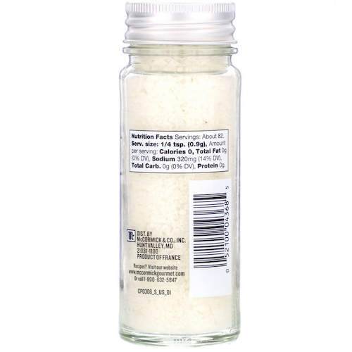 McCormick Gourmet Global Selects, Fleur De Sel From Guerande, 74 г (2,64 унции) #1