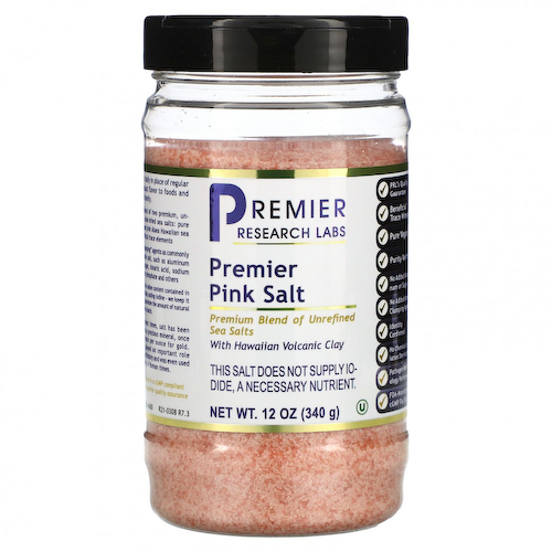 Premier Research Labs, Розовая соль Premier, 340 г (12 унций) #1