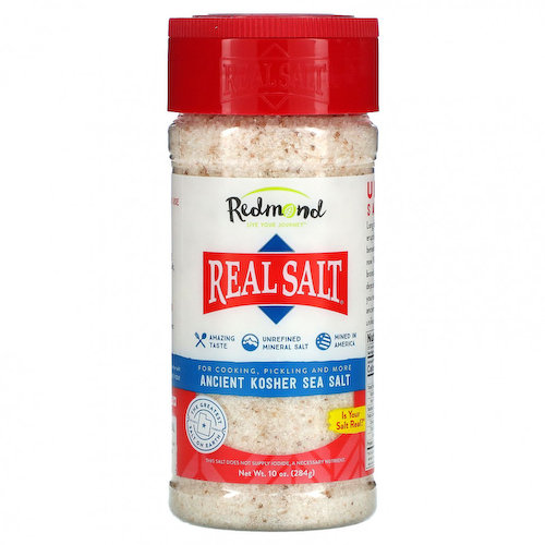 Redmond Trading Company, Real Salt, древняя кошерная морская соль, 284 г (10 унций) #1