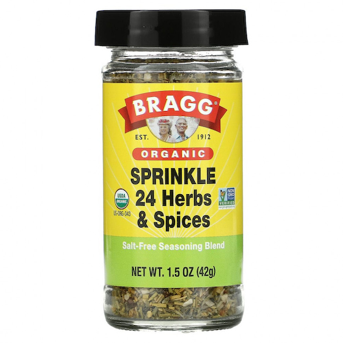 Bragg, Organic, посыпка 24 травами и специями, 42 г (1,5 унции) #1
