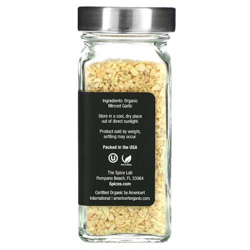The Spice Lab, Органический рубленый чеснок, 68 г (2,4 унции) #1