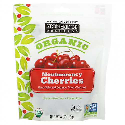 Stoneridge Orchards, Органическая вишня Монморанси, 4 унции (113 г) #1