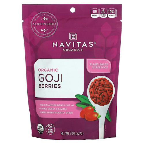 Navitas Organics, Органические ягоды годжи, 227 г (8 унций) #1