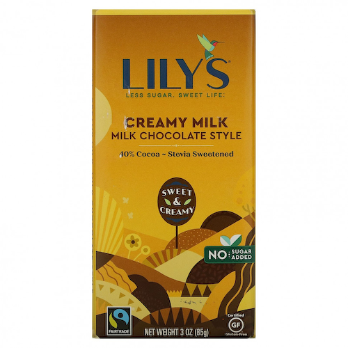 Lily's Sweets, Шоколадный батончик с 40% какао, молочный, 85 г (3 унции) #1