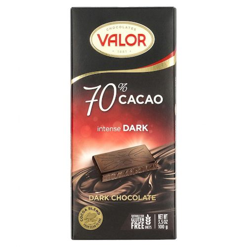 Valor, Насыщенный темный шоколад, 70% какао, 100 г (3,5 унции) #1