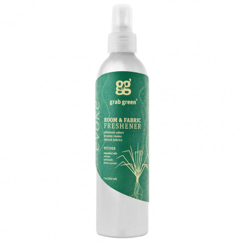 Grab Green, Освежитель воздуха и ткани, ветивер, 7 унций (207 мл) #1