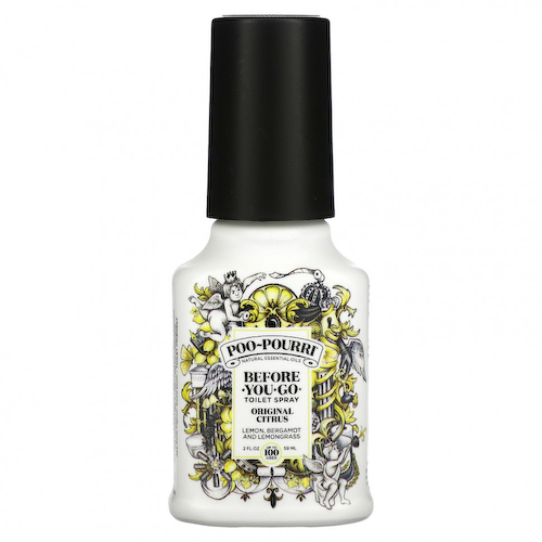 Poo-Pourri, Туалетный спрей Before-You-Go, оригинальный цитрус, 59 мл (2 жидк. Унции) #1