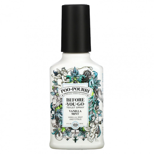 Poo-Pourri, Туалетный спрей Before-You-Go, ваниль и мята, 118 мл (4 жидк. Унции) #1