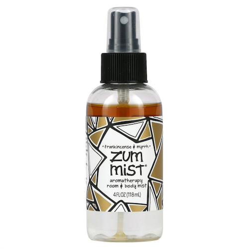 ZUM, Zum Mist, ароматерапевтический спрей для комнаты и тела, Frankincense & Myrrh (ладан и мирра), 118 мл (4 жидк. унции) #1