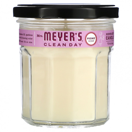 Mrs. Meyers Clean Day, Peony Candle, 204 г (7,2 унции) #1