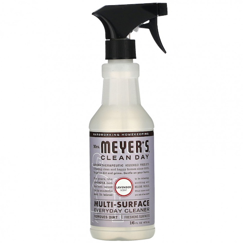 Mrs. Meyers Clean Day, универсальное повседневное чистящее средство, с ароматом лаванды, 473 мл (16 жидк. унций) #1