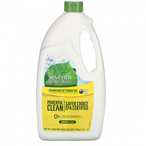 Seventh Generation, гель для посудомоечной машины, лимон, 1,19 кг (42 жидк. унции) #1