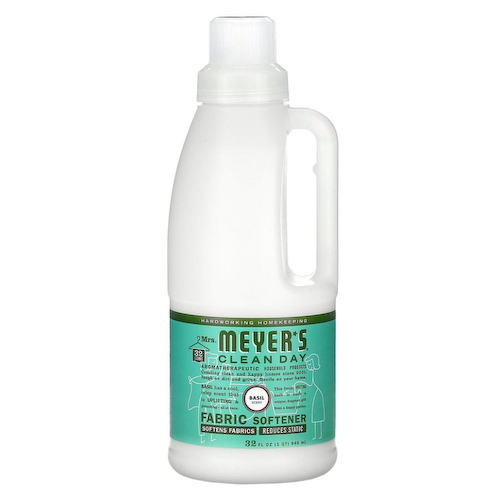 Mrs. Meyers Clean Day, кондиционер для белья, с ароматом базилика, 946 мл (32 жидк. унции) #1