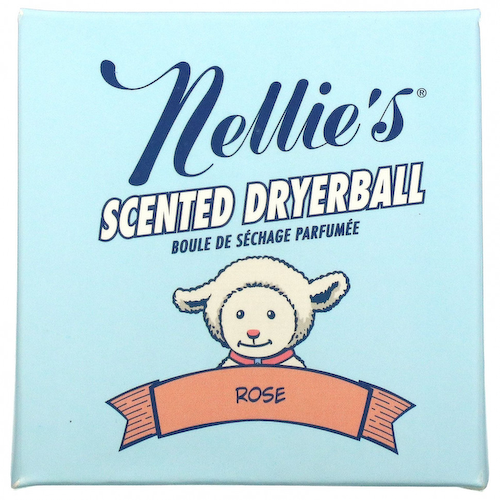 Nellie's, Ароматизированный шерстяной шарик, роза, 50 порций #1