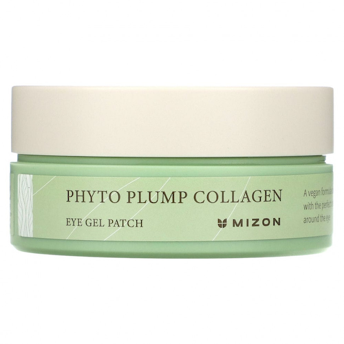 Mizon, Phyto Plump Collagen, гелевые патчи для глаз, 60 патчей по 1,4 г #1