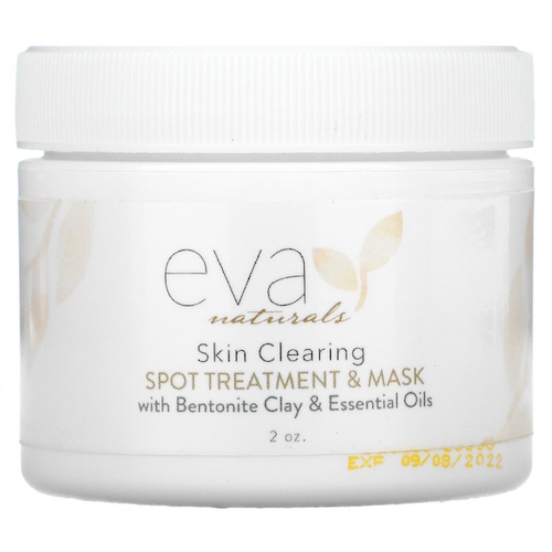 Eva Naturals, Маска для очищения кожи, точечное лечение, 2 унции #1