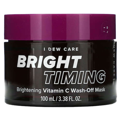 I Dew Care, Bright Timing, осветляющая смываемая маска с витамином C, 100 мл (3,38 жидк. Унции) #1