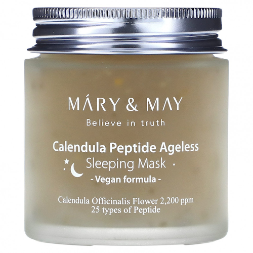 Mary&May, Calendula Peptide Ageless, маска для сна, 110 г (3,88 унции) #1