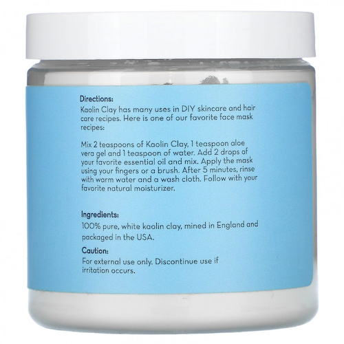 Pure Body Naturals, 100% чистая и натуральная каолиновая глина, 100 г (3,5 унции) #1
