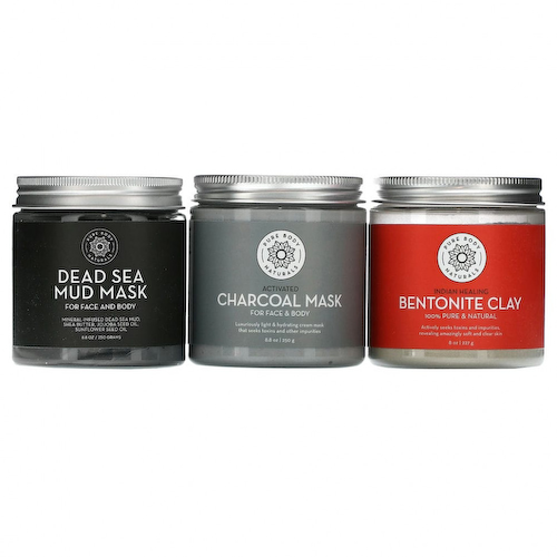 Pure Body Naturals, Коллекция натуральных масок для лица, набор из 3 предметов #1