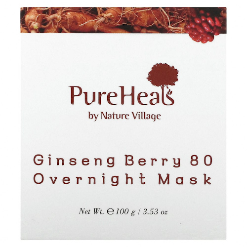 PureHeals, Ночная маска с женьшенем 80, 100 г (3,53 унции) #1