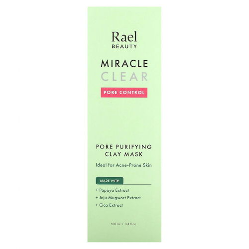 Rael, Inc., Beauty, Miracle Clear Pore Purifying Clay Mask, 100 мл (3,4 жидк. Унции) #1